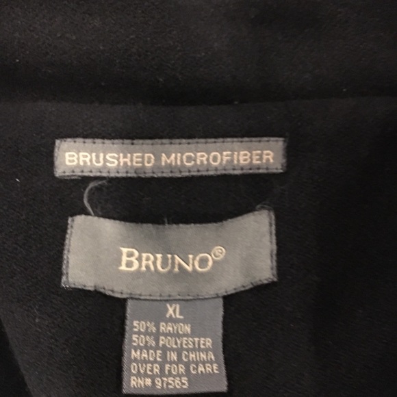 Black micro fiber jacket - Picture 2 of 2